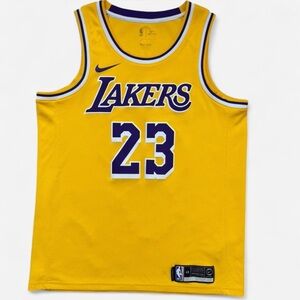 Nike Lakers LeBron James Icon Edition Swingman Jersey